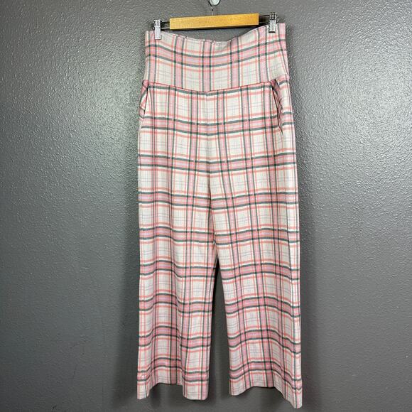 Cabi playdate plaid cheer jacket & pants set size M spring 23 collection - Picture 4 of 8